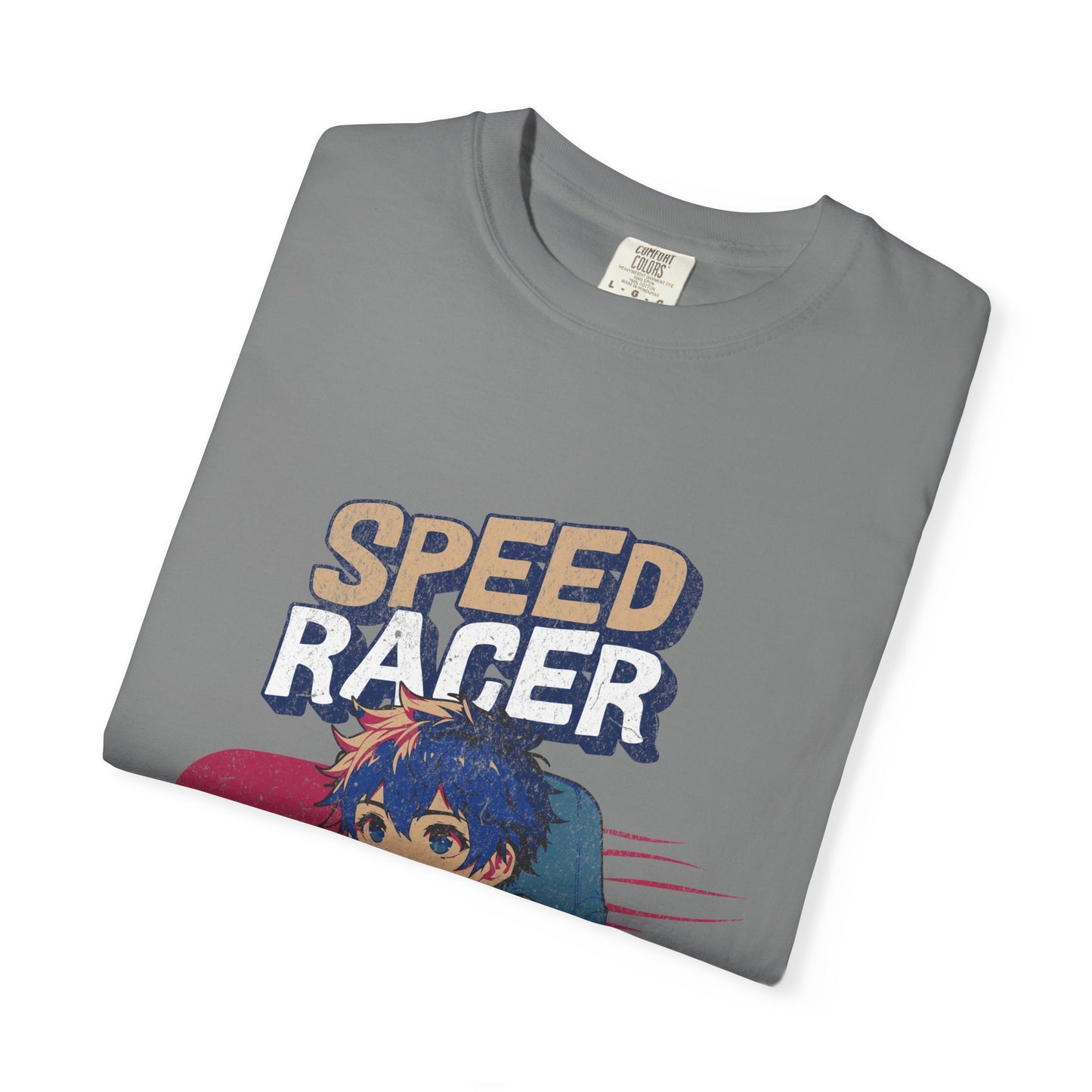 Speed Racer Anime Graphic T-Shirt — "Let's Goo" Vintage Racing Tee
