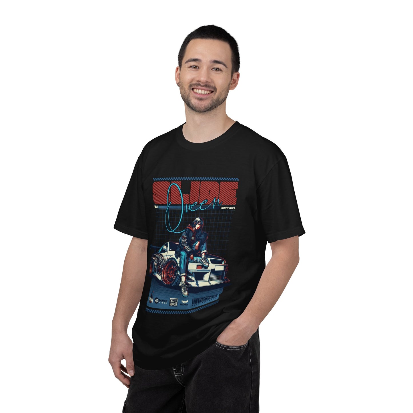 Drift Racer Graphic Tee — “SLIDE” Street Racing T‑Shirt
