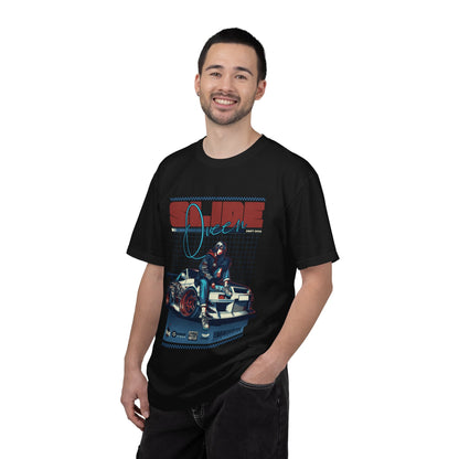 Drift Racer Graphic Tee — “SLIDE” Street Racing T‑Shirt