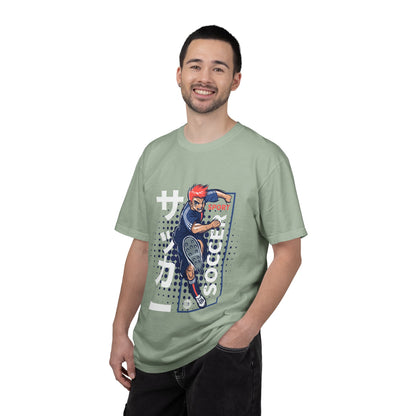 Skateboarder Action T-Shirt — Retro Sport Graphic Tee