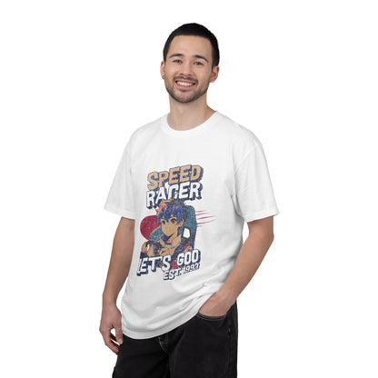 Speed Racer Anime Graphic T-Shirt — "Let's Goo" Vintage Racing Tee