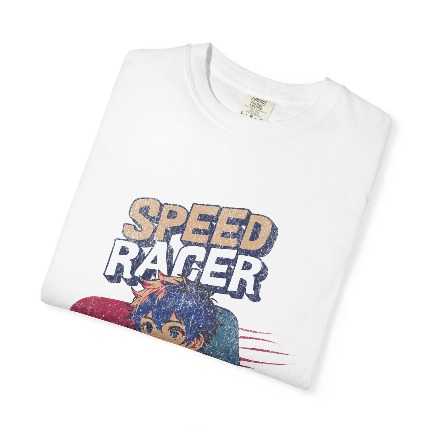 Speed Racer Anime Graphic T-Shirt — "Let's Goo" Vintage Racing Tee