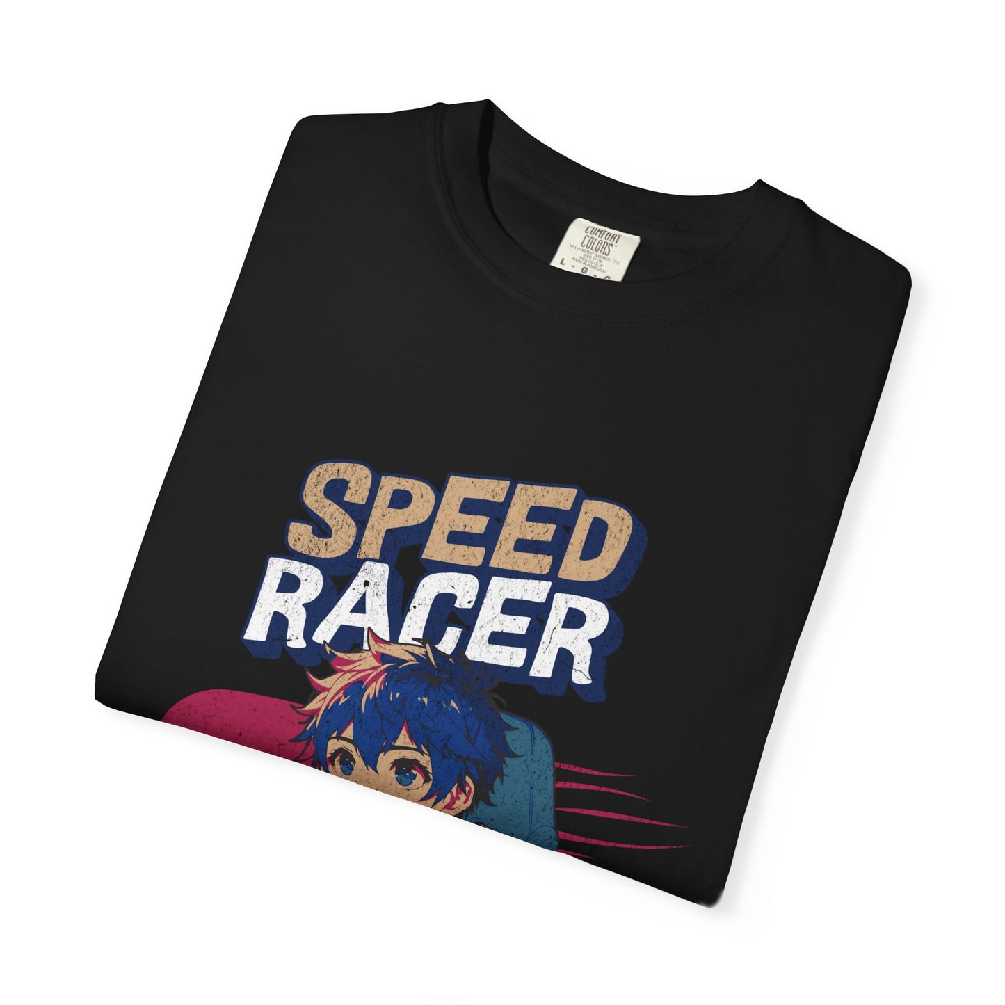 Speed Racer Anime Graphic T-Shirt — "Let's Goo" Vintage Racing Tee