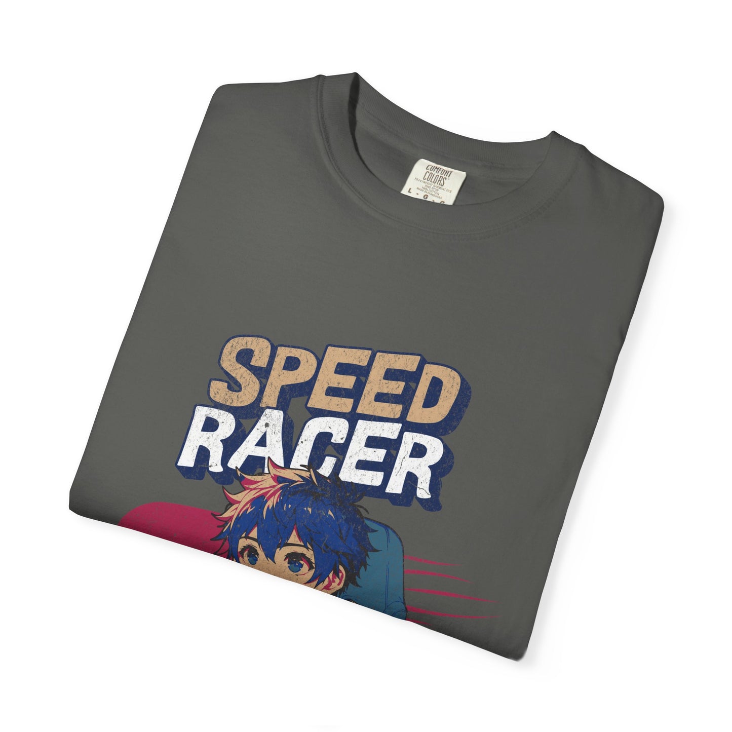 Speed Racer Anime Graphic T-Shirt — "Let's Goo" Vintage Racing Tee